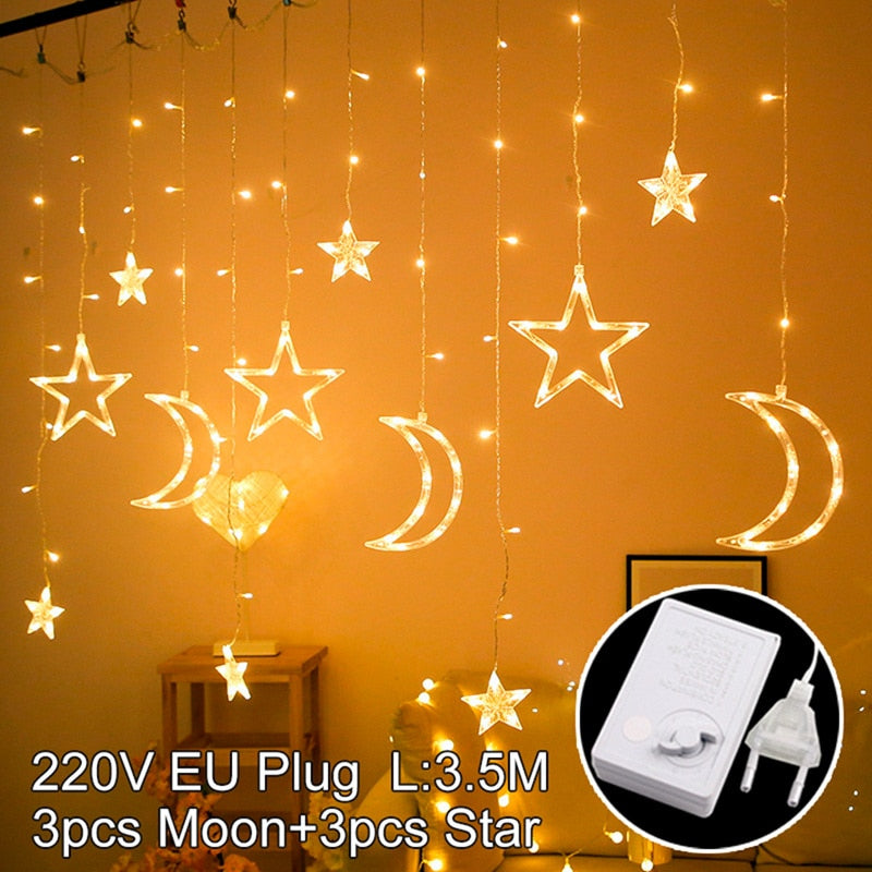 Star/Crescent Lights for Ramadan/Eid