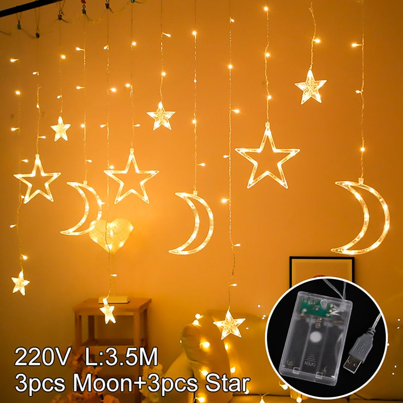Star/Crescent Lights for Ramadan/Eid