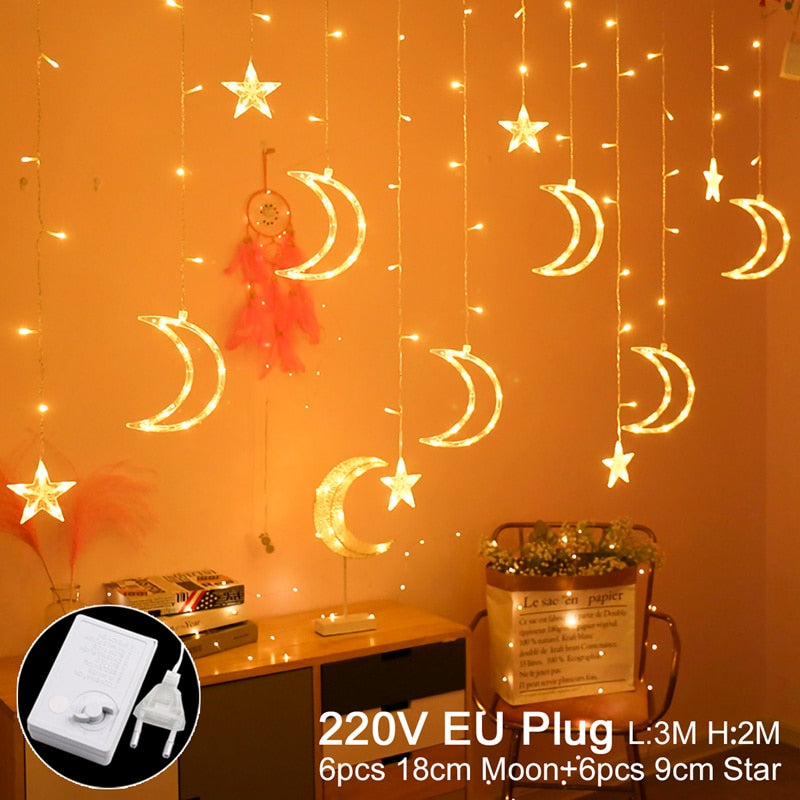 Star/Crescent Lights for Ramadan/Eid