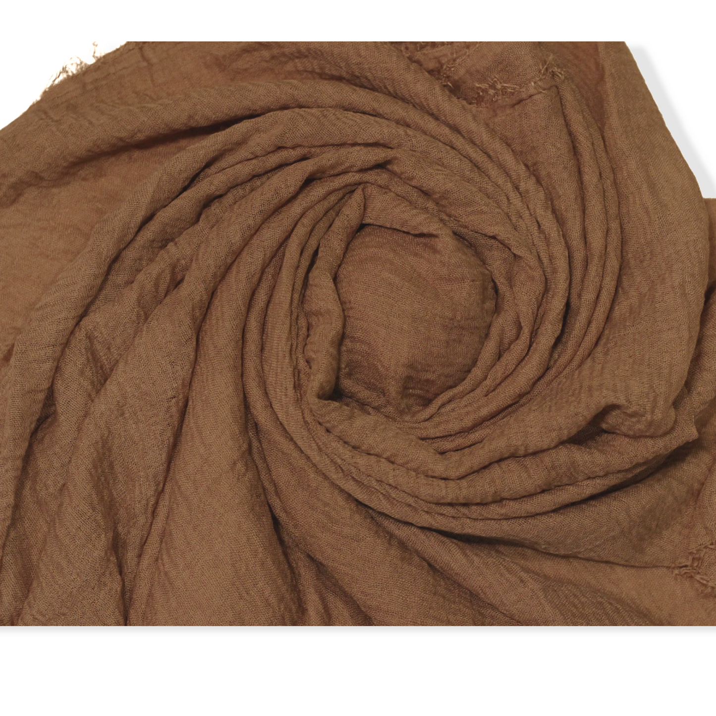 Cotton Crinkle - Peanut
