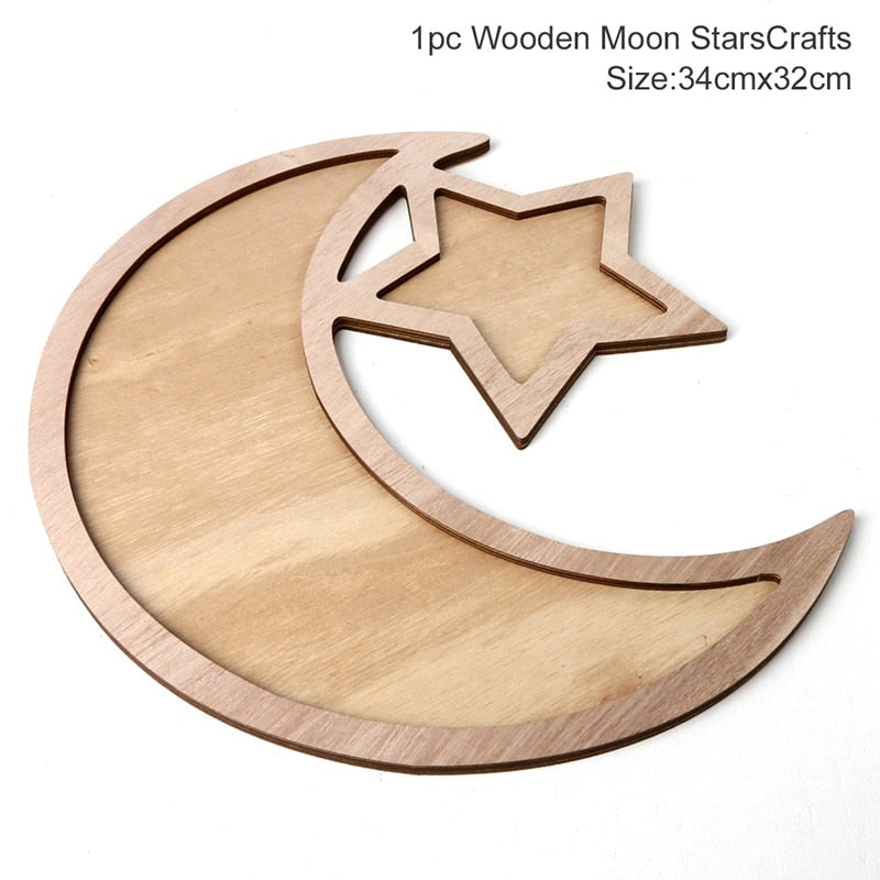 Crescent Star - Wooden Tray