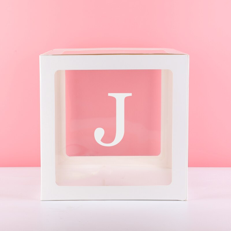 Eid Transparent Letter Box Balloons