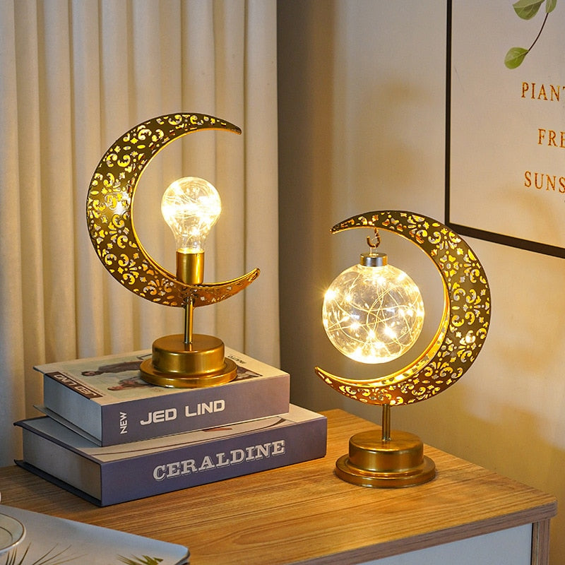 Crescent Desk Lamp