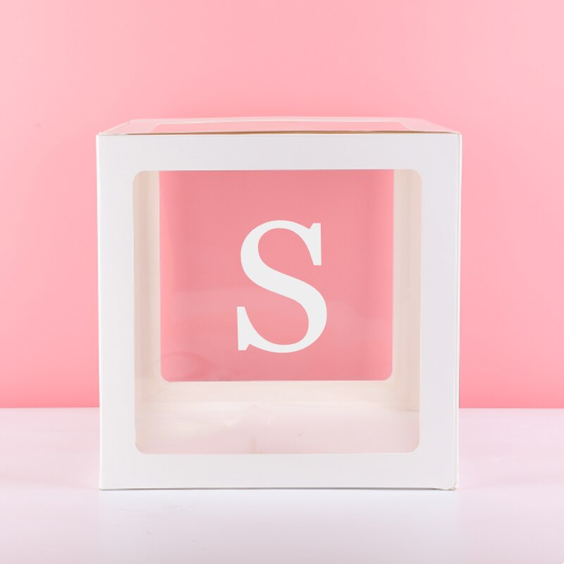 Eid Transparent Letter Box Balloons
