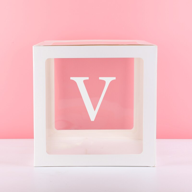 Eid Transparent Letter Box Balloons