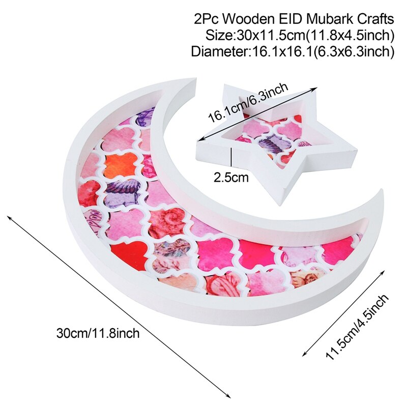 Crescent Star - Wooden Tray