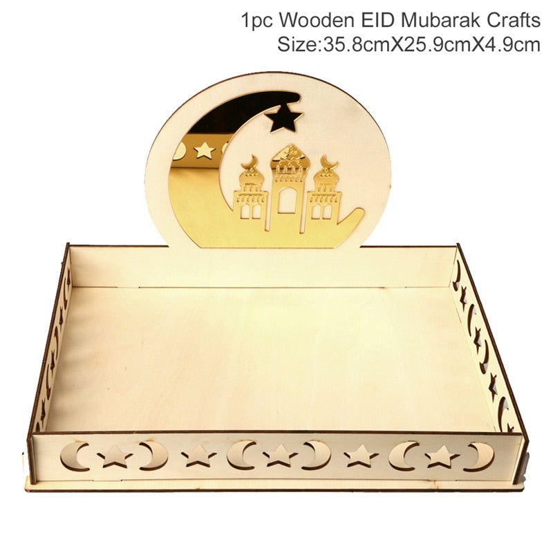 Crescent Star - Wooden Tray