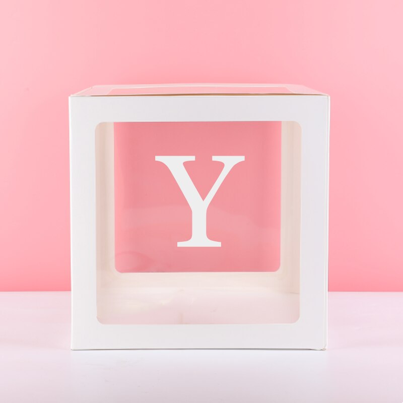 Eid Transparent Letter Box Balloons