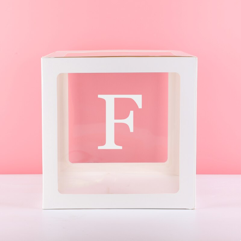 Eid Transparent Letter Box Balloons