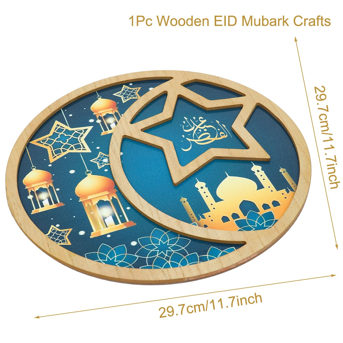 Crescent Star - Wooden Tray