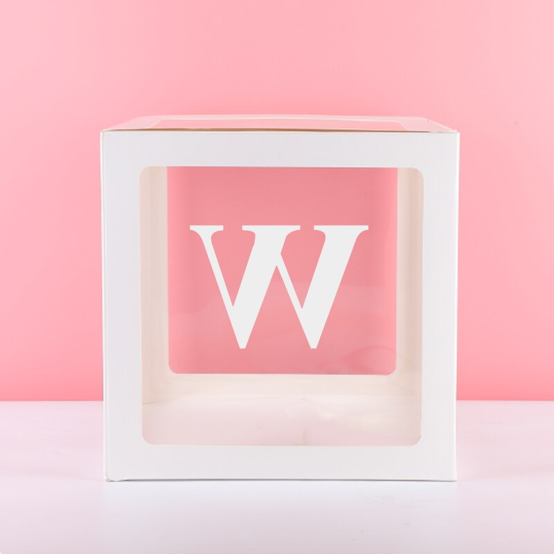 Eid Transparent Letter Box Balloons