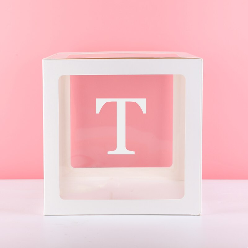 Eid Transparent Letter Box Balloons