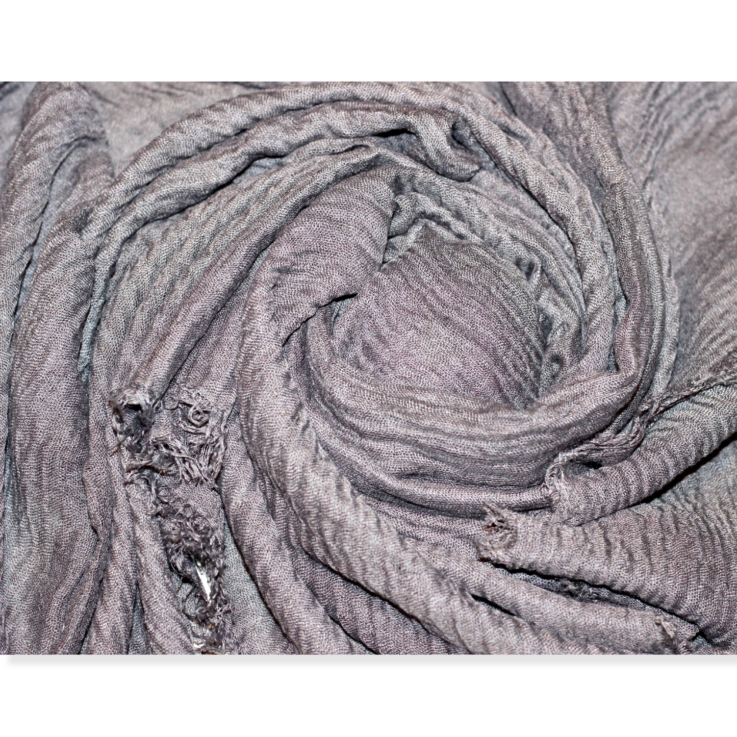 Cotton Crinkle - Pewter