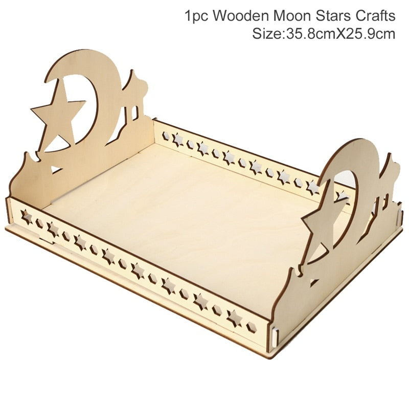 Crescent Star - Wooden Tray